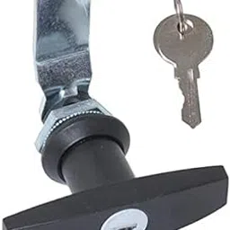 Bnf® 2xBlack Safe Garage Door Opener T Handle Lock for 2 Keys for Toolbox Cabinet|Motors | Parts & Accessories | Boat Parts | Deck & Cabin Hardware-picture-13