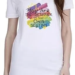 Designer Destiny White Women Polo T-Shirt-image-59