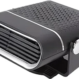Car Heater Defogger, 360 Degree Rotation Ergonomically 12V Quick Heating Car Defroster Defogger Heater for Travel (Black)-picture-34