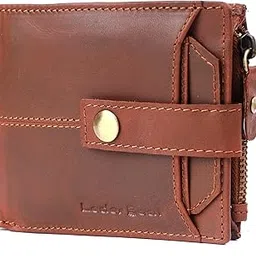 leder boat Wallet for Men Leather Original, Gents Purse, Wallets for Man, Men Wallets, Card Holder Wallet for Man, 8 Card Slots, Gift for Mens (Tan)-picture-25