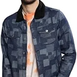 Men's Jacket for Casual Wear | Long Sleeve | High Neck | Zipper Closure | Regular Fit | Jacket Crafted with Comfort Fit for Everyday Wear-image-8