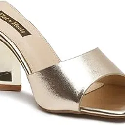 Womens Gold Pumps FnH 2125-GD-image-61
