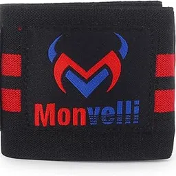 Monvelli Gym Wrist Wraps for Men & Women | Adjustable Weightlifting Wrist Support Straps for Gym, Crossfit, Powerlifting & Workout | Elastic, Durable & Comfortable Wrist Band for Training & Fitness-picture-18