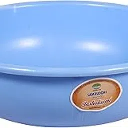 Samruddhi Plastic Multipurpose Ghamela (50.1 cm x 46.1 cm x 16 cm, Blue)-picture-14