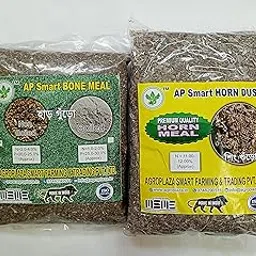 Organic fertilizer combo pack of Horn Dust and Bone Meal || Horn Dust/Meal Organic fertilizer for Plant || Trusted product || Garden appropriate quality Product 900gm-picture-26
