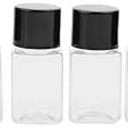 STYLEHEAVEN 6 Pieces Clear Refillable Empty Essential Oil Makeup Bottle 10ml Black Cap|Health & Beauty|Natural & Alternative Remedies|Aromatherapy-picture-15