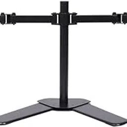 SYGA Monitor Stand Arm Desk Mount Fully Height Adjustable Bracket with C-Clamp & Gronment-Ergonomic 180 Tilt Suitable for Max 27 Inch TV and Monitor Screen (Dual Monitor Stand Base Stand)-picture-62