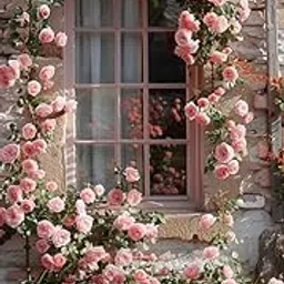 Climbing Rose Plant With Pot, Live Fragrant Flowering Creeper for Garden (LIVE ROSE FLOWER PLANT)-image-44