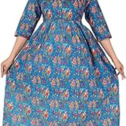 tanisha Women's Maternity Feeding Anarkali Kurti (Pre & Post Pregnancy Dress)-picture-12
