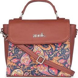 zouk Statement Sling Bag With Handle For Women's Girls Ladies-picture-39