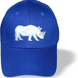 sorai Men's Fashion Cap - Pure Cotton, Hard Fusing, Curved Peak with Embroidered Rhino, Flexible Fit, Closed Back, Adult Size - Ideal for Yoga, Travel, Running, and Sports Activities-picture-44