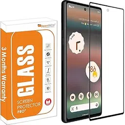 OpenTech Tempered Glass Screen Protector Compatible For Google Pixel 6A With Edge To Edge Coverage And Easy Installation Kit for Smartphone-picture-51