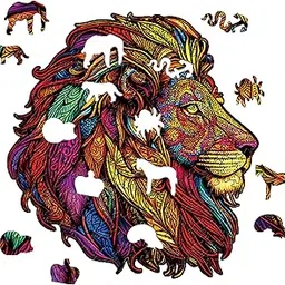 Jigsaw Puzzle for Kids Set,90-100 Slice Puzzle for Kids,Puzzle Games for Men and Women,Suitable for Thinking Training Educational Games Party,Medium A4 Size image 1