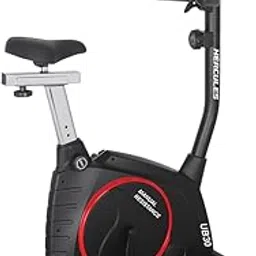 Hercules Fitness UB30 Air Bike 6 Kgs. Fly wheel 8 Level Manual Magnetic Resistance Control Exercise Cycle for Home | Gym Cycle for Workout with Adjustable Cushioned Seat | Moving Handles Exercise Bike-picture-17