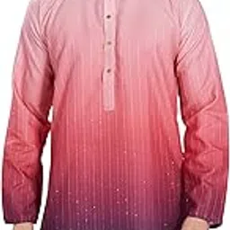 divisive Men's Embroidered Slim Fit Only Kurta-picture-20