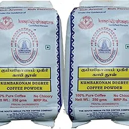 Kumbakonam Degree Coffee Powder with 20% Chicory - 2 * 250g (500g)-picture-15