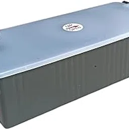 Harsh IND Rat Bait Station,White & Black Plastic, Tamper-Resistant with Lockable Lid, 32 x 8 x 10 cm, Weather-Resistant for Indoor and Outdoor Use-picture-25