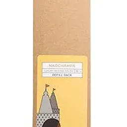 PHOOL LUXURY INCENSE Nagchampa Incense Sticks I Pack of 80 Agarbatti I Soothing Aroma for Mood Upliftment I Sulpher & Charcoal Free|100% Organic(200 GMS)I Refill Pack I Fragrance-Nagchampa Agarbatti-picture-19