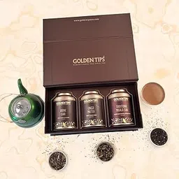 Golden Tips Gift Boxes Combo Traditional Masala Chai, Ginger Mastea, Kadak Chai (450 gram-225 Cups) image 1