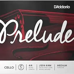 D'Addario Prelude Cello Single C String, 4/4 Scale, Medium Tension-image-19