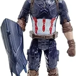LitTOLS 6-Inch Captain America Action Figure Toys with Weapon & LED Light for Kids | Legends Infinity War-picture-52