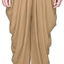 kbnbj Women's Regular Fit Dhoti Pant Beige-picture-22