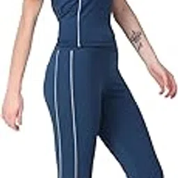 Benzos Women's Body Fitted Gym Running Sports Track Suit | Regular Casual Fit | Track Suit for Girls & Women | Fabric - Polyester Blend-picture-17
