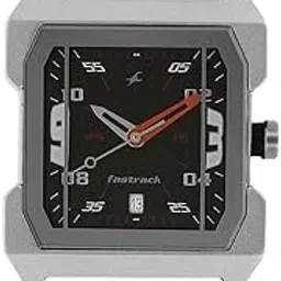 fastrack Men Quartz Analog Black Dial Stainless Steel Strap Watch for Guys-NS1474SM02/NT1474SM02-picture-35