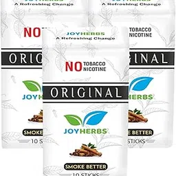 JOYHERBS Herbal Cigarettes For Smoking 100% Tobacco Free and Nicotine Free Original Flavoured King Size Herbal Smoke Sticks(Pack of 30) | Made with Natural & Ayurvedic Herbs-picture-38