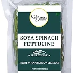 Kuizeens SOYA Spinach Fettucine - 220G (Pack of 1) |Protein-Rich | Easy-to-Make | Fresh & Flavourfull | No MSG |No Preservatives|Vegan & Wholesome|Perfect for Weight Loss | Ready in Minutes-picture-25