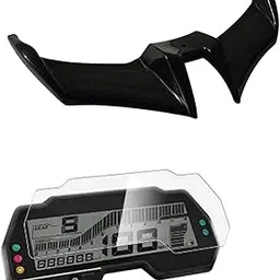 Vagary Combo of Winglet and Screen Guard for Yamaha R15 V3 Black-picture-15