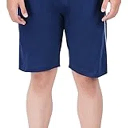 feel track Men Cotton Shorts Black-picture-31