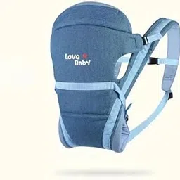 Baby Carrier Bag/Adjustable Hands Free, Baby sefty Belt/Child Safety Strip/Baby Sling Carrier Bag/Baby Back Carrier Bag (Navy Blue) (Light Blue)-picture-27