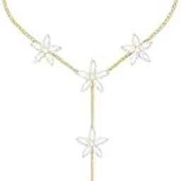 anuradha Art Jewellery trendy gold-plated floral design with shimmering white stone stud hath Phool, Panja, Adjustable hand chain bracelet for women and girls.-picture-16