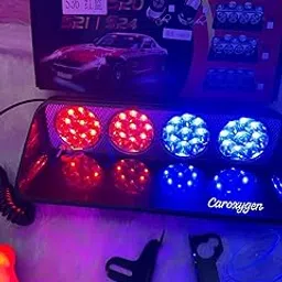 Caroxygen LED Flasher Strobe Light with Flashing Modes, Police Car Emergency Light for Police Car (36 Led Strobe Light) with Remote-picture-13