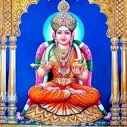 Kundan Store- Hindu Goddess Annapurna Decorative Wall Sticker, Pack of 2-12 * 18 Inches, Multi Color Sticker, Perfect for Home, Kitchen, Mandir, Living Room, Study Room - Gifts, Peel and Stick-picture-19