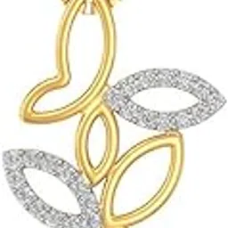 joyalukkas Pride Diamond Collection 18K Yellow Gold and Diamond Pendant image 1