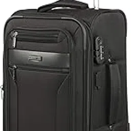 nasher miles Berlin Expander Soft-Sided Polyester Cabin Luggage 20 inch | 55cm | 8 Wheels Small Trolley Bag for Travel | Suitcase (Black)-picture-12