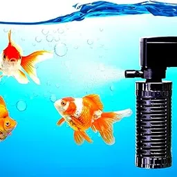 kickAt Small Aquarium Filter 500 L/H High Power Filteration Small Tank(Less Than 1.5ft) Power Aquarium Filter-picture-17