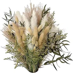 MERISHOPP®Natural Dried Flower Bouquet DIY Chic Ornament for Bedroom Table Living Room Style D|Home & Garden | Home Decor| Floral Decor-picture-51