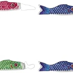 Jazzy Pearls® Japanese Windsock Carp Flag Koi Nobori Sailfish Pink|Home & Garden | Yard, Garden & Outdoor Living | Garden Décor| Windmills & Wind Spinners-image-96