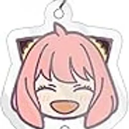 Careflection Spy x Family Anime Cute Anya & Bond Dog hanging Keychain Keyring Keytag-picture-57