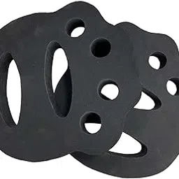 SAZ DEKOR 2Pcs Water Exercise Discs Water Weights Swim Discs for Adults Women Exercise Black-picture-30