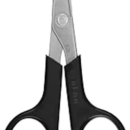 Godrej Cartini Personal Scissors, Silver;Black, 10.5 x 5.3 Centimeters image 1