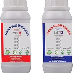 TINFLIX TLS-105 Liquid Silicone Rubber, 1:1 Mixing Ratio, Translucent, for Body Organs, Artificial Limbs, Shoe Insoles, and Prototypes (1kg: 500g Part A + 500g Part B)-picture-26