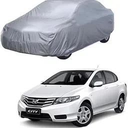 Car Body Cover for Honda City (2011) (with Mirror Pocket) (Grey Matty)-image-11
