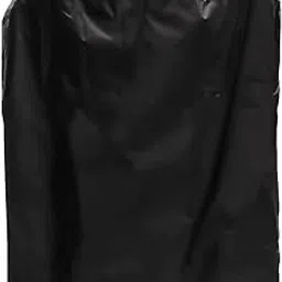 dDanke Black Round Fire Pit Cover with Adjustable Rope Dustproof Waterproof for 28inch Fire Pit, 28"x21"-picture-33