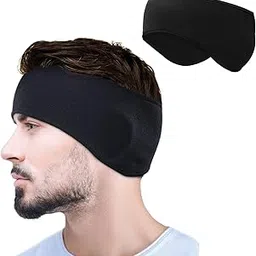 ochoice Fleece Ear Warmers for Men Women, Ear Muffs Cover Running Headband for Winter Cycling-picture-13