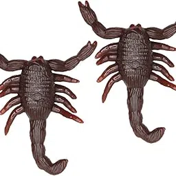 Boxo Set of 2 Pcs Rubber Scorpion Toy Prank Trick for Kids and Adults-picture-31
