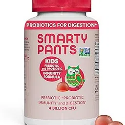 SmartyPants Gummy Vitamins Kid's Non-GMO, Gluten-free, Patent-Pending Probiotic and Pre-biotic Immunity Gummies-picture-28